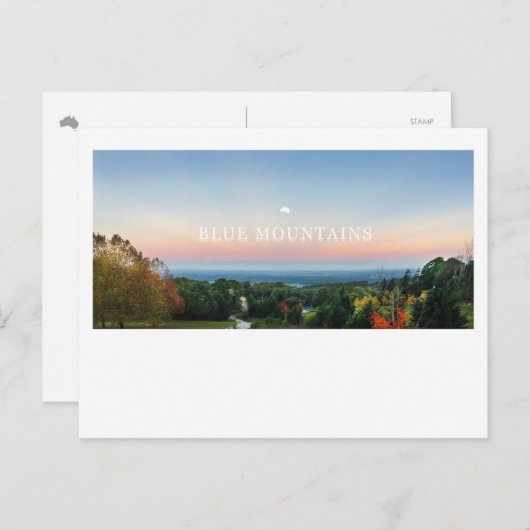 Australia Blue Mountains Briefkaart (Voorkant / Achterkant)