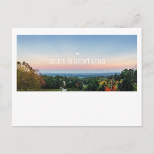 Australia Blue Mountains Briefkaart (Voorkant)