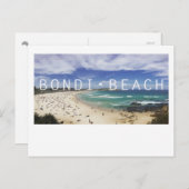 Australia Bondi Beach Briefkaart (Voorkant / Achterkant)