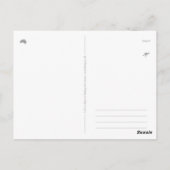 Australia Bondi Beach Briefkaart (Achterkant)