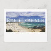 Australia Bondi Beach Briefkaart (Voorkant)