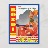 Australia Bondi Beach     TravelPostcard Briefkaart (Voorkant)