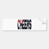 Australia cheers bumpersticker (Voorkant)