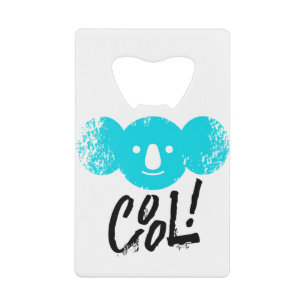 Australia Cool Koala ondersteunt het wild Australi Creditkaart Flessenopener
