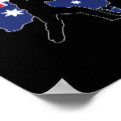 Australia Cricket  Poster (Hoek)