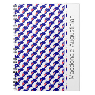 AUSTRALIA Custom Add Jouw naam Notitieboek Journal