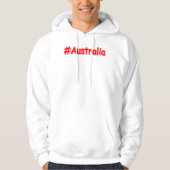 "#Australia" Cute Design. Bestel nu Hoodie (Voorkant)
