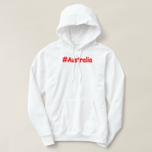 "#Australia" Cute Design. Bestel nu Hoodie (Design voorkant)