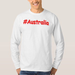 "#Australia" Cute Design. Bestel nu T-shirt