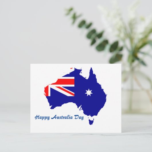 Australia Day Briefkaart (Staand voorkant)