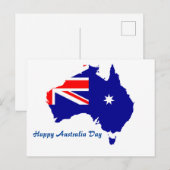Australia Day Briefkaart (Voorkant / Achterkant)