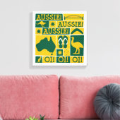 Australia Day Canvas Afdruk (Insitu (Woonkamer))