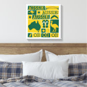 Australia Day Canvas Afdruk (Insitu (Slaapkamer))