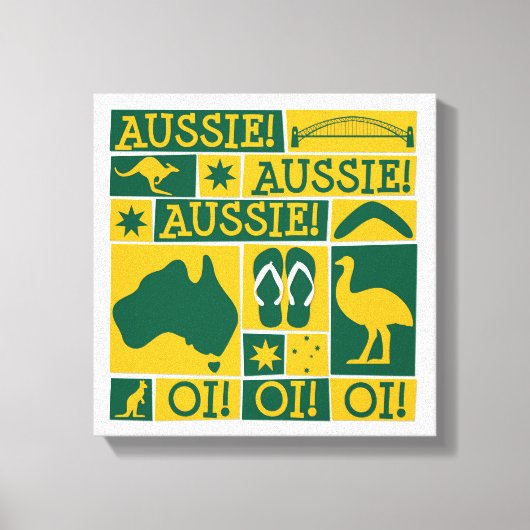 Australia Day Canvas Afdruk (Voorkant)