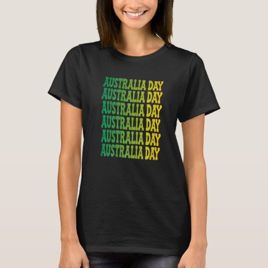 Australia Day Downunder Celebrate 2022 Australia D T-shirt (Voorkant)