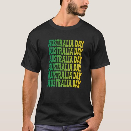 Australia Day Downunder Celebrate 2022 Australia D T-shirt (Voorkant)