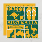 Australia Day Kaart (Voorkant / Achterkant)