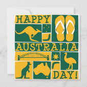 Australia Day Kaart (Voorkant)