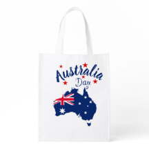 Australia Day Rood Blauw en Wit