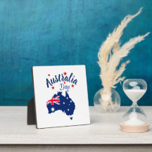 Australia Day Rood Blauw en Wit