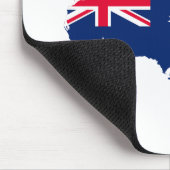 Australia Day Rood Blauw en Wit Muismat (Hoek)