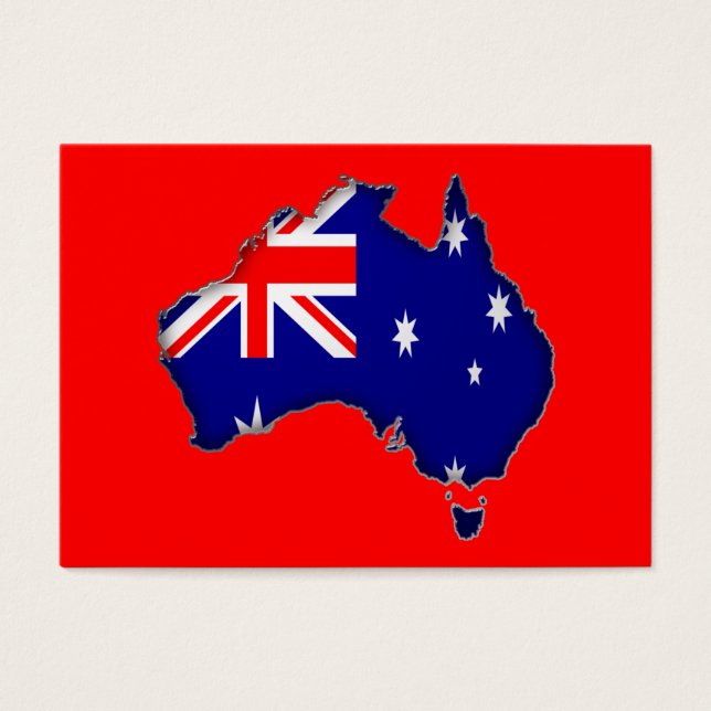 Australia Day Visitekaartjes (Voorkant)
