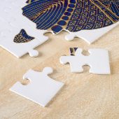 Australia Doodle Tan Red Legpuzzel (Zijkant)