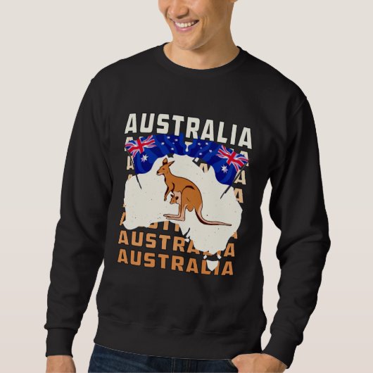 AUSTRALIA Down Under Australia Trui (Voorkant)