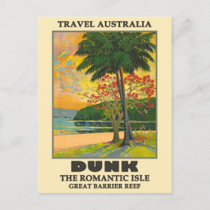 Australia Dunk Island, Great Barrier Beef Travel Briefkaart