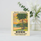 Australia Dunk Island, Great Barrier Beef Travel Briefkaart (Staand voorkant)