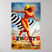 Australia Exmouth South Devon Vintage Poster (Voorkant)