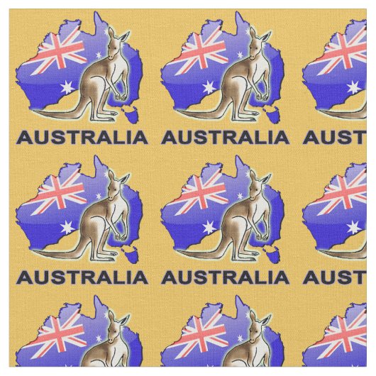 Australia Fabric Stof (Close Up)