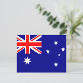AUSTRALIA FLAG BRIEFKAART (Staand voorkant)