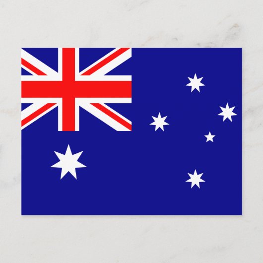 AUSTRALIA FLAG BRIEFKAART (Voorkant)