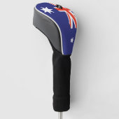 Australia Flag - Custom Golf Club Head Hoesje Golfheadcover (Schuin)