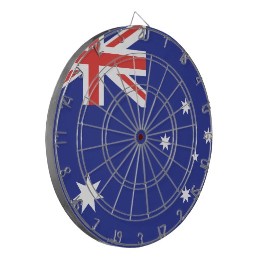 Australia Flag Dartbord (Voorkant Links)