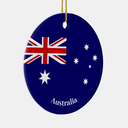 Australia Flag Design Ornament (Rechts)