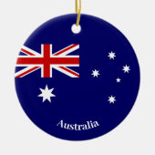 Australia Flag Design Ornament (Voorkant)
