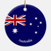 Australia Flag Design Ornament (Achterkant)