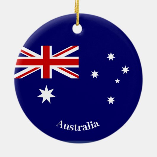 Australia Flag Design Ornament (Achterkant)