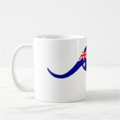 Australia Flag Kangaroo Koffiemok (Links)