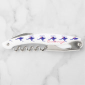 Australia Flag Kangaroo Thunder_Cove Kurkentrekker (Achterkant)