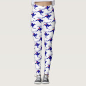 Australia Flag Kangaroo Thunder_Cove Leggings (Voorkant)