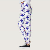 Australia Flag Kangaroo Thunder_Cove Leggings (Links)