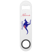 Australia Flag Kangaroo Thunder_Cove Speed Flessenopener (Voorkant)