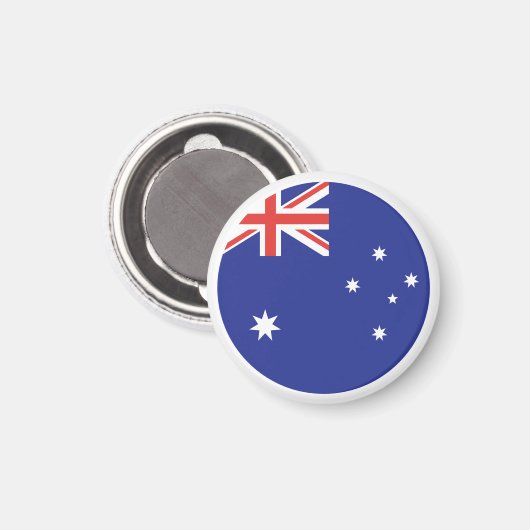 Australia Flag Magneet (Voorkant / Achterkant)