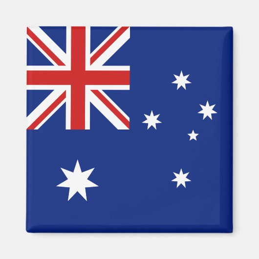 Australia Flag Magnet (Voorkant)