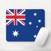 Australia Flag Mousepad Muismat (Met muis)