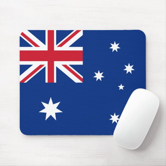 Australia Flag Mousepad Muismat (Met muis)