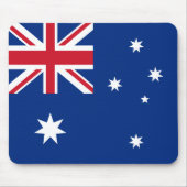 Australia Flag Mousepad Muismat (Voorkant)